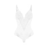 V-Neck Laced Bodysuit