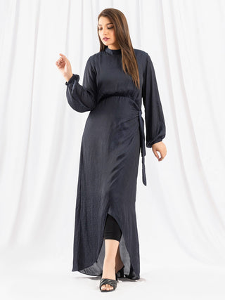 Printed-Satin-Dress