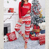 Red Christmas Reindeer Pajama Set