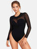 Sheer Shapewear Bodysuit
