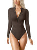 Snatched Zip-Up Bodysuit